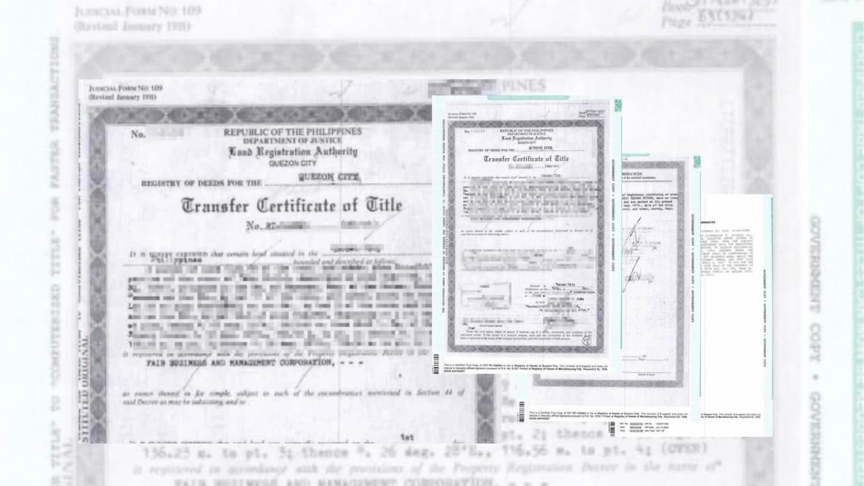 What To Do When You’ve Lost Your Philippine Land Title