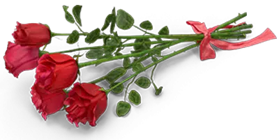 Flowers for the deceased.