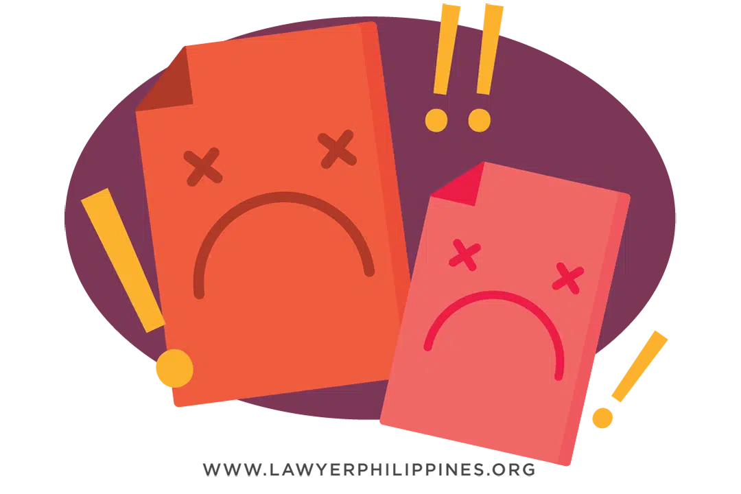 A picture of two pieces of paper with sad faces and exclamation marks representing a NTE Notice of Termination letter used in Just Cause Termination.