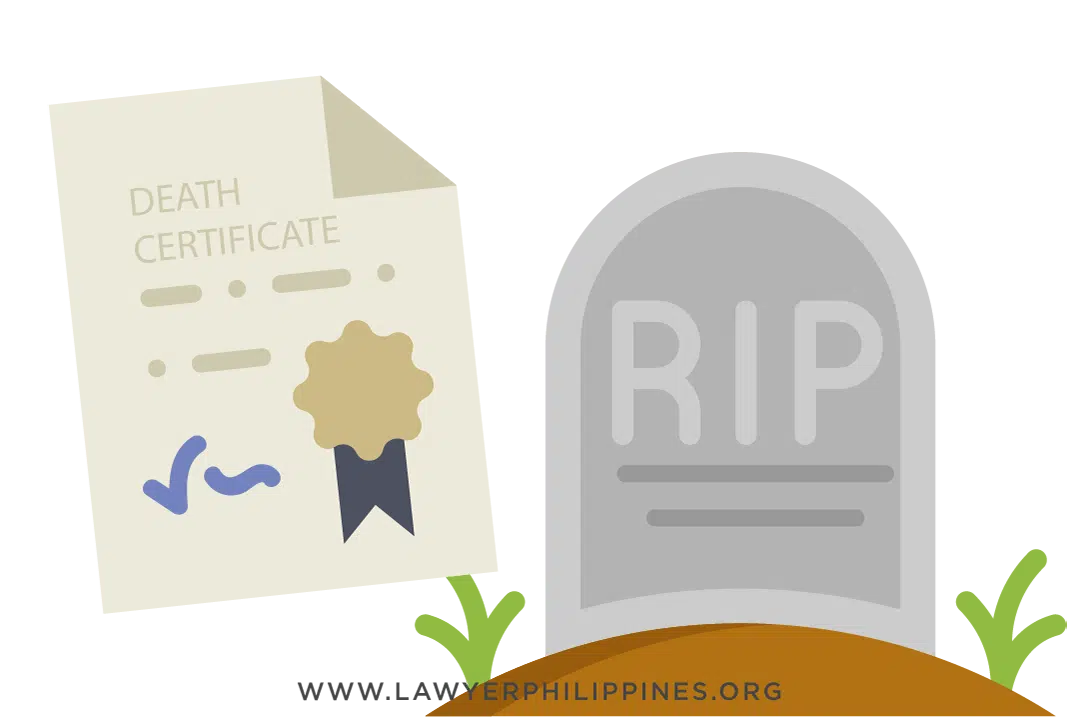 A death certificate is one of the requirements for the transfer of land titles in the Philippines.