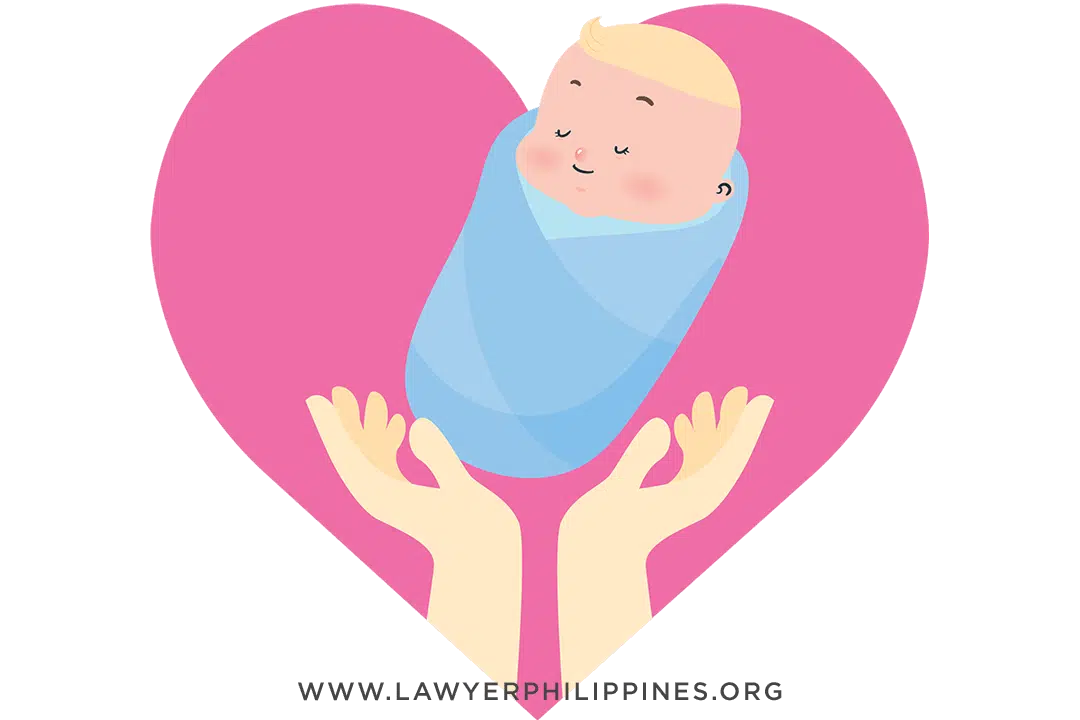 Outstretched hands waiting to receive a sleeping baby. All adoptors must fulfill several requirements first.