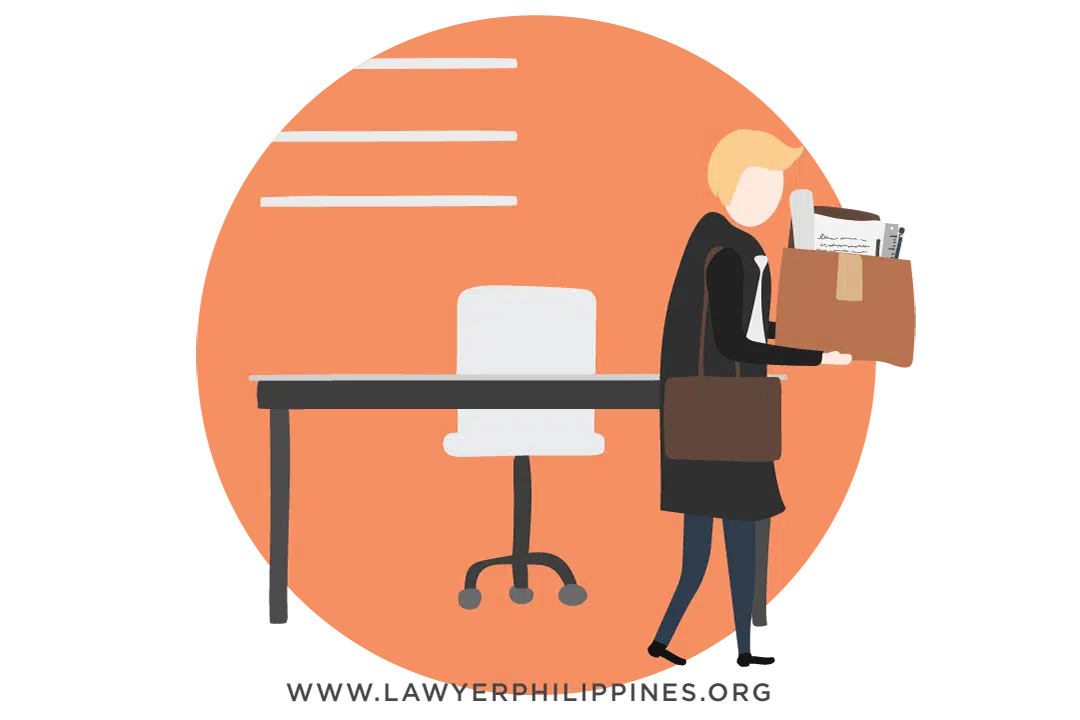 AAn empty desk and chair with a person walking away with items in a box after being Terminated due to AWOL.