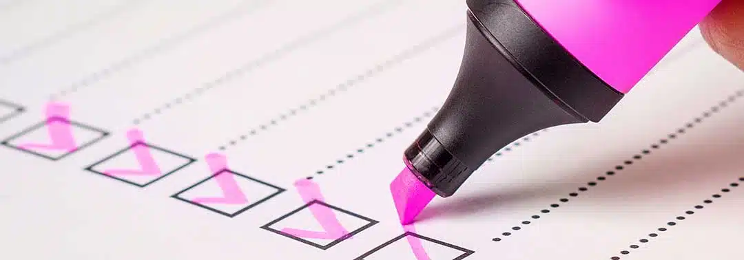 Image of checklist