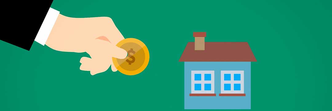 Coin in hand that like putting on a house