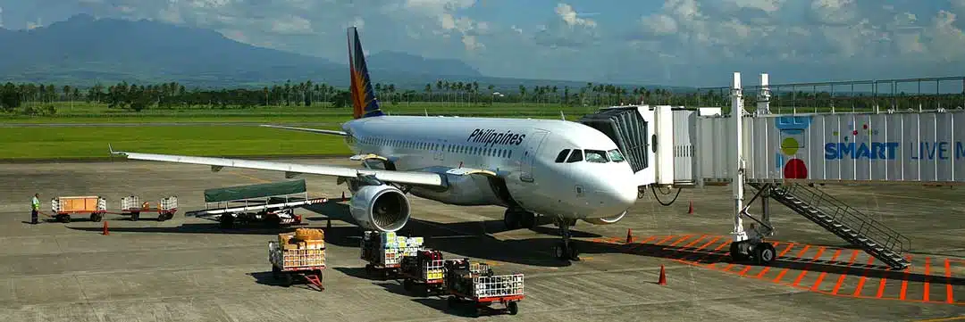 A Philippine airlines plane to denote that the divorce must be registered in the Philippines.