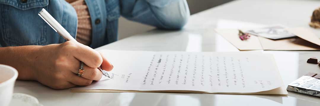 Writing a letter