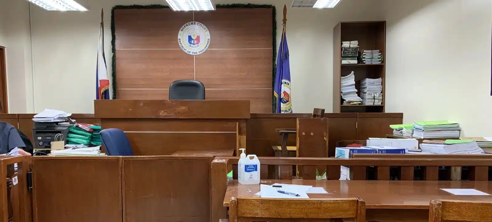 Inside of a Regional Trial Court