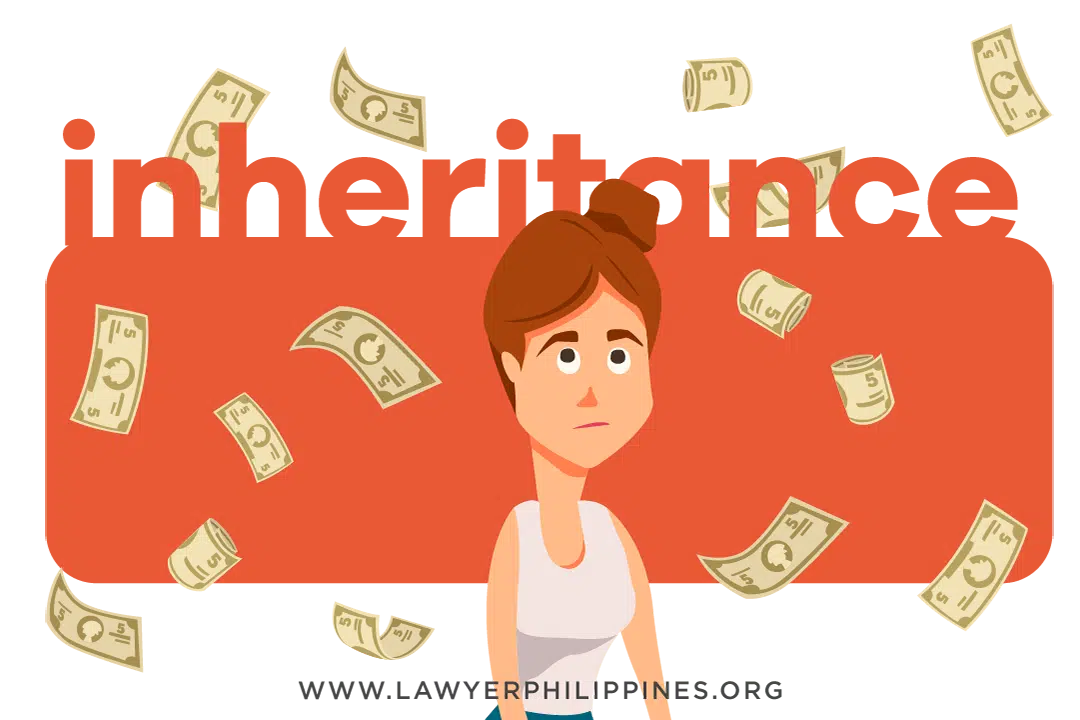 A picture of a wife surrounded by floating bank notes and the word Inheritance behind her. Is inheritance part of Conjugal Property? In Absolute Community of Property, Conjugal Partnership of Gains and Complete Separation of Property, properties inherited during the marriage are excluded from Conjugal Property.