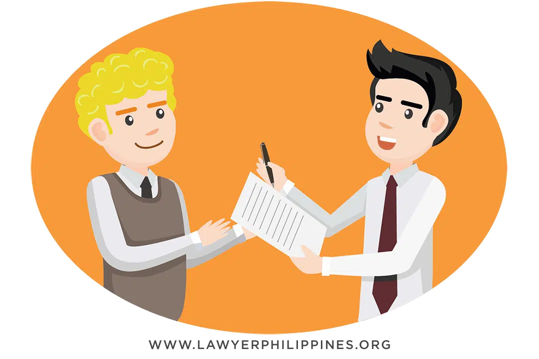 Client consulting with his lawyer about judicial naturalization.