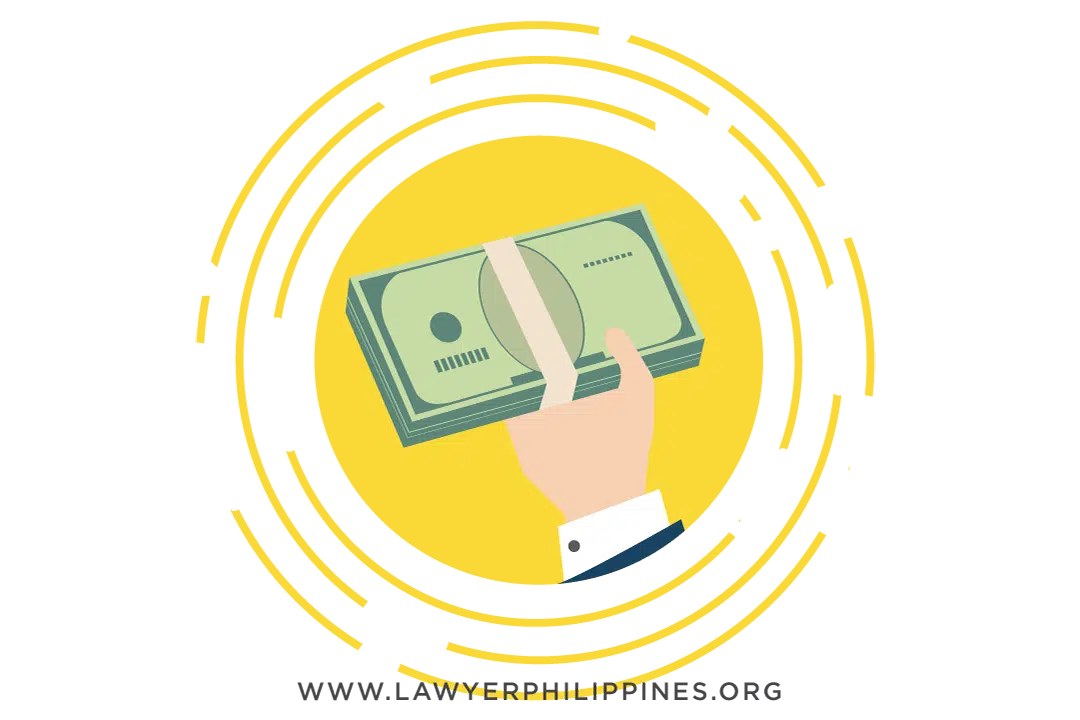 Separation pay being held by an employer.
