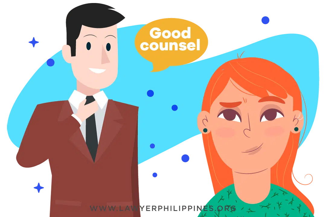 A woman landowner with ginger hair and beside her is a male lawyer in a brown suit. Good counsel is important when filing Administrative Reconstitution of Title.