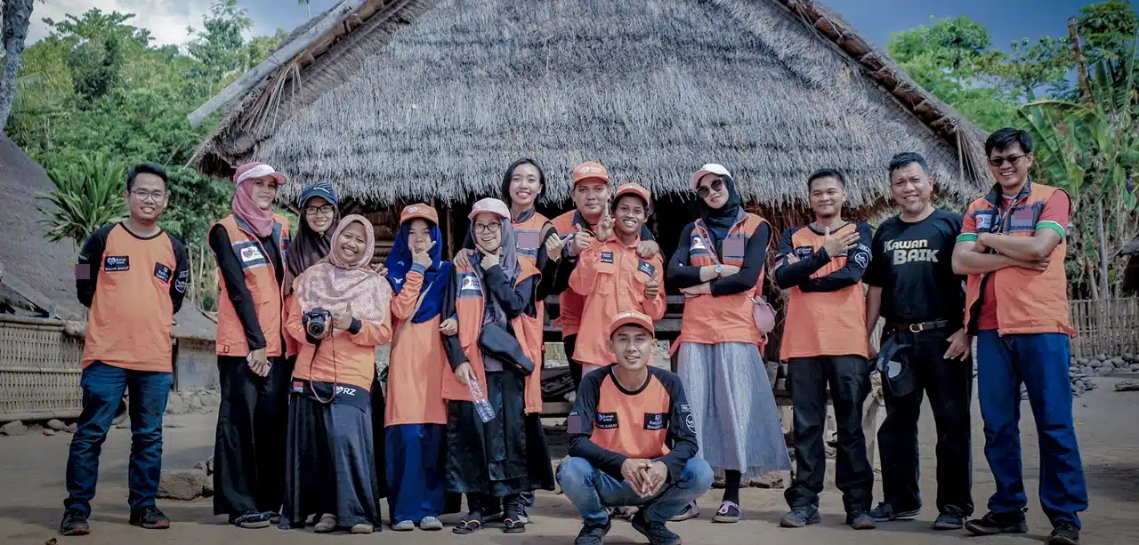 Group of volunteers